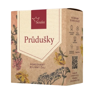 Průdušky - bylinný čaj porcovaný
