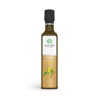 Pampeliška+kopřiva sirup - třtinový