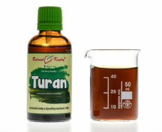 Turanka (turan) - bylinné kapky (tinktura) 50 ml