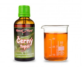 Černý topol - tinktura z pupenů (gemmoterapie) 50 ml