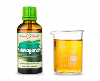 Ashwagandhá (ašvaganda - vitánie) - bylinné kapky (tinktura) 50 ml